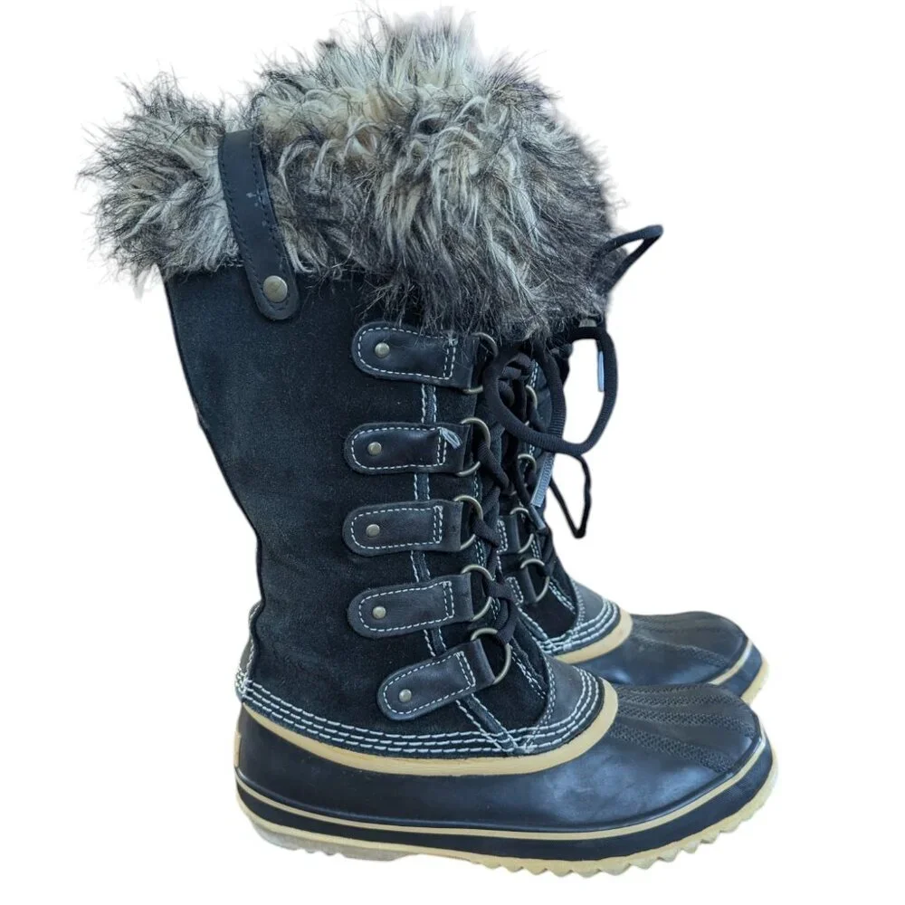 Sorel 💦Waterproof💦 & ♨️Insulated♨️ Joan of Arctic Winter Snow Boots Size 7 - Picture 1 of 14